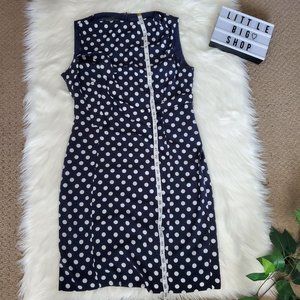 Woman's Jones New York Polka Dot Pencil Dress